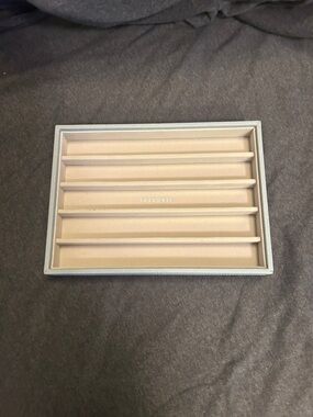 Stackers Jewelry Tray in Light Blue with Beige Interior